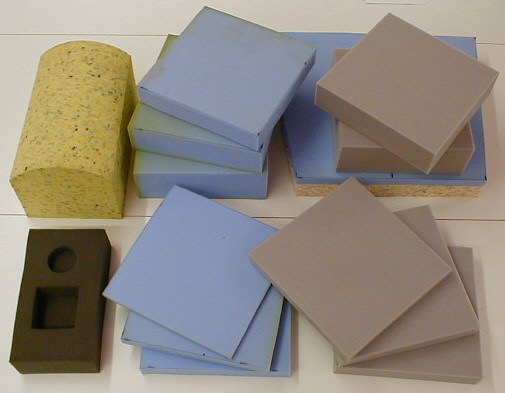 [Foam cut to size for cushions, mattress toppers and all other kinds of upholstery and packaging